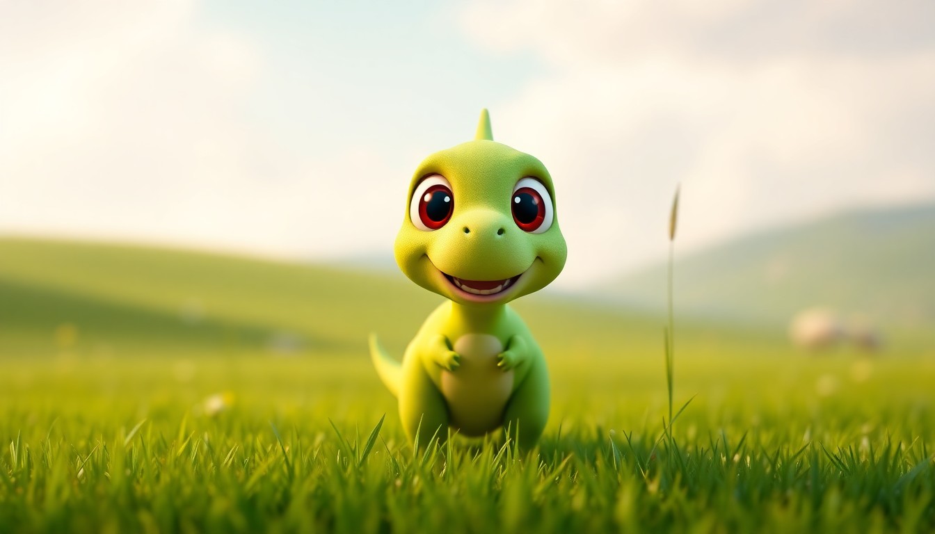 Dino Shares His Treasure